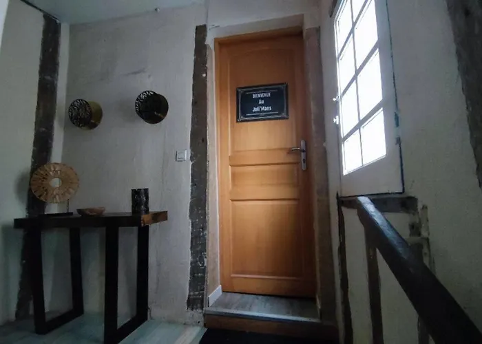 Apartamento Le Joli’mans, Refait à Neuf, Entièrement équipé, Pour 2 Personnes, Proche Quartier Historique Et Centre *